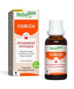 ENERGEM EPUISEMENT PHYSIQUE GOUTTE 30ML BIO, 30 ml